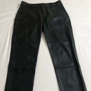 Zara Faux Leather Pants- 6